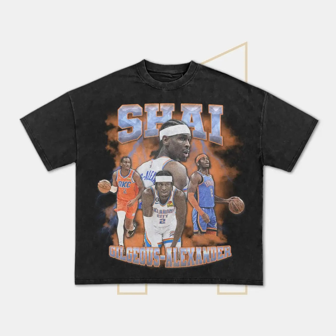 Chogolees™ Shai Gilgeous Alexander Bootleg Shirts,Rapper Homage Tees