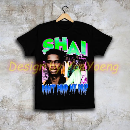 Chogolees™ Shai Gilgeous Alexander Bootleg Shirts,Rapper Homage Tees