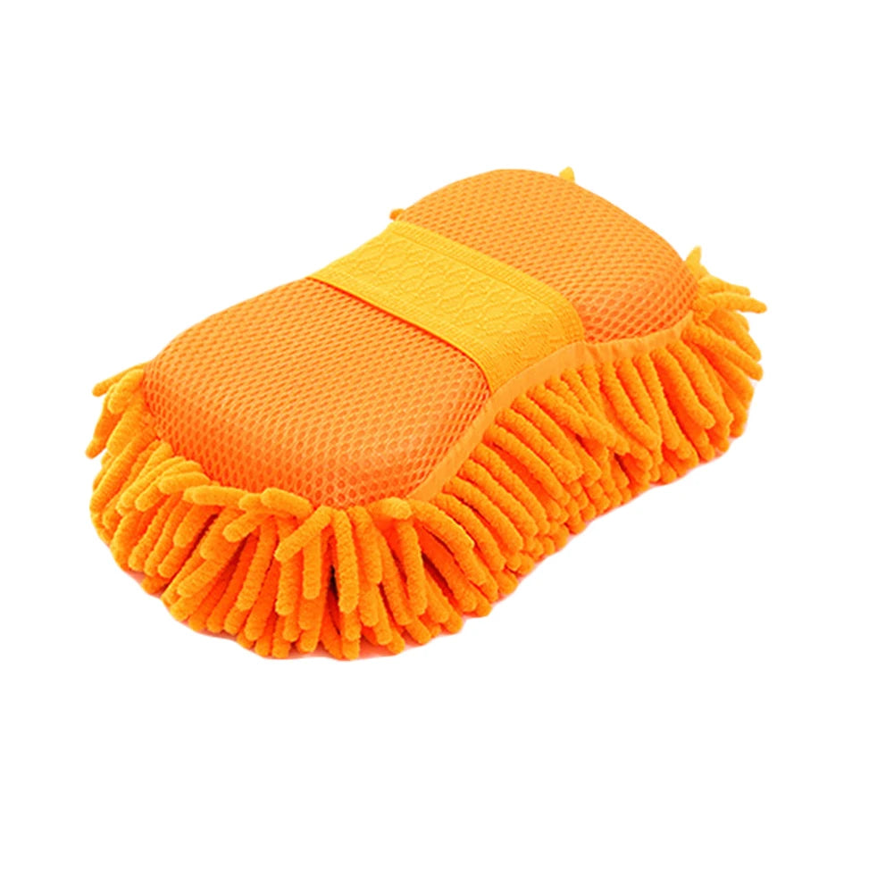 Microfiber Chenille Car Wash Sponge – Ultra-Soft, Scratch-Free Cleaning for Cars & More