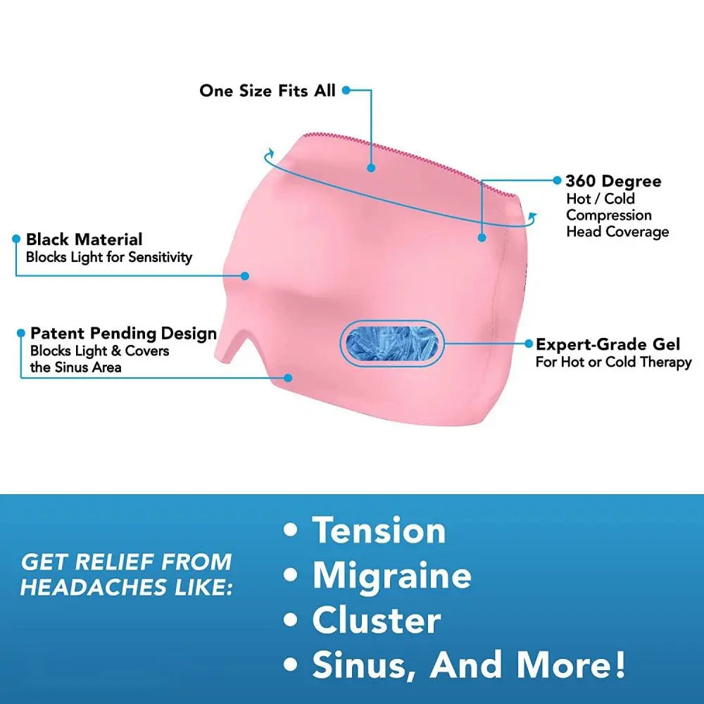 Multi-Purpose Gel Eye Mask for Migraine Relief