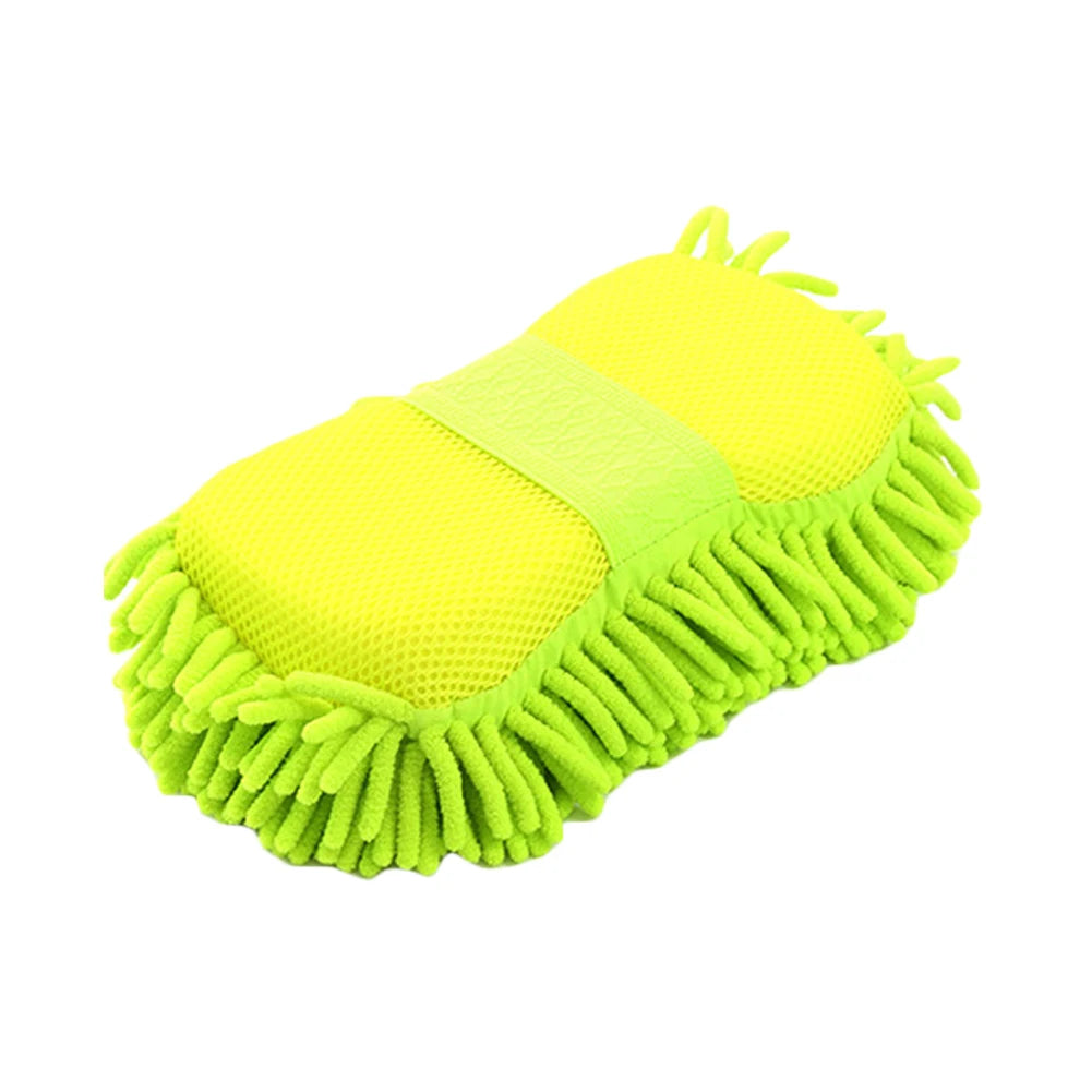 Microfiber Chenille Car Wash Sponge – Ultra-Soft, Scratch-Free Cleaning for Cars & More