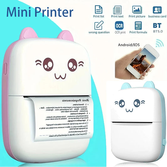 GOOJPRT™ Portable Mini Thermal Printer with Bluetooth