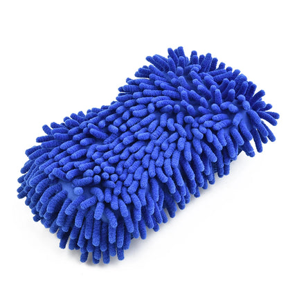 Microfiber Chenille Car Wash Sponge – Ultra-Soft, Scratch-Free Cleaning for Cars & More