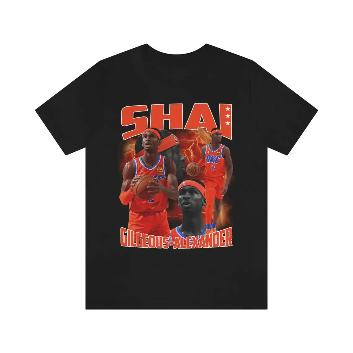 Chogolees™ Shai Gilgeous Alexander Bootleg Shirts,Rapper Homage Tees